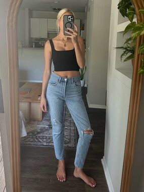 AGOLDE • Jamie High-Rise Jeans in Shakedown